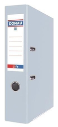 Pákový pořadač "Life", pastelová modrá, 75 mm, A4, PP/ karton, DONAU