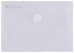 Obálka A6 PVC s drukem  Donau  transparentní