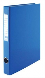 Pákový pořadač "Basic", modrý, 50 mm, A4,  PP/ karton,