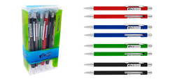 Hlinikové kuličkové pero s kovovými doplňky A02E.4015