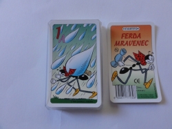 Hrací karty kvarteta FERDA MRAVENEC v PVC obalu 