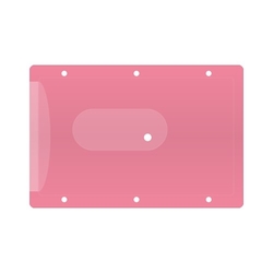 Obal na kreditní kartu - růžový 1053P