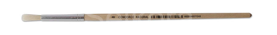 Štětec kulatý CONCORDE Natural č.8