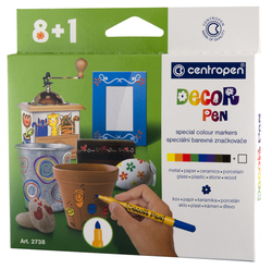 Centropen DECOR PEN 2738/8 sada 8ks