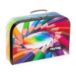 Karton P + P Kufřík lamino 34 cm Pastelky  5-65224
