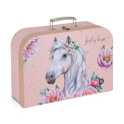 Karton P + P Kufřík lamino 34 cm kůň romantic 5-66223