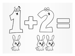 Omalovánky MFP Číslice 1-5