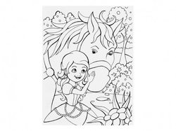 Omalovánky MFP A4 Princezny 210x276/32