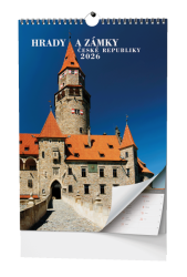 Nástěnný kalendář - Hrady a zámky České republiky BNS1 