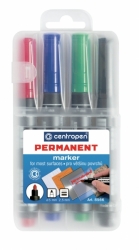 Centropen Permanent maker  8566 sada 4 ks