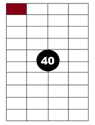 Samolepicí etiketa A4 52.5x29.7 100archů