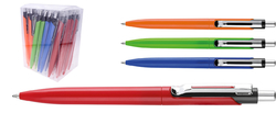 Plastové kuličkové pero s kovovým klipem A01E.3812