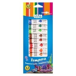 Temperové barvy 12ml 12ks