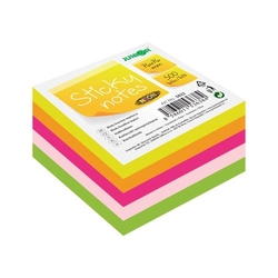 Bloček samolepicí Sticky Notes - Neon 76x76 mm/500 listů