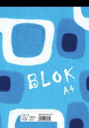 Blok lepený recyklovaný - A4 / čistý