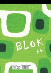 Blok lepený recyklovaný - A4 / čtvereček