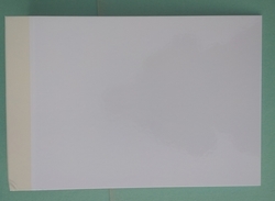 Pořadač A3/80 4 kroužek lamino  bílý 