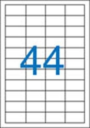 Samolepicí etiketa    48,5X25,4