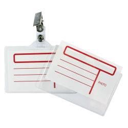 Identifikační karta s klipem NB0300/2 95x70x2 mm