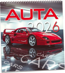KN330 - Kalendář Auta 2026