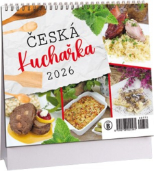 K771 - Kalendář Česká kuchyně mini 2026