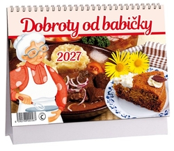 Stolní kalendář- Kalendář Dobroty od Babičky