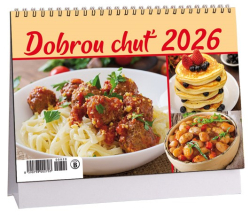 K820 - Kalendář Dobrou chuť 2026 14 denní