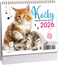 K769 - Kalendář Kočky mini 2026