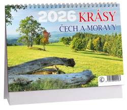K808 - Kalendář Krásy Čech a Moravy 2026