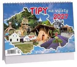 Stolní kalendář- Tipy na výlety