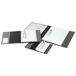 Poznámkový blok A5 "KARIS" černý s ABC rejstřík 