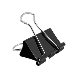 Klip Binder 25mm černý