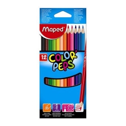 MAPED pastelka COLORPEPS 12ks trojhranná