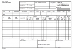 MSK.318 záznam o provozu nákl. vozidla samopropis