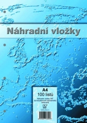 Náhradní vložka A4 linka 100listů