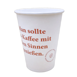 Papírový kelímek 0,35l Man - XL, 410 ml, 14 OZ, O 90 mm, BEZ PLASTŮ (50 ks), FSC Mix