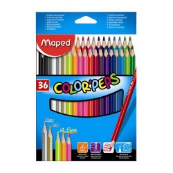 Pastelky MAPED  36ks trojhranné