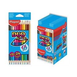 Pastelky MAPED "COLOR'PEPS" DUO 12 ks
