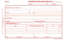 T.1314 příjmový.pokladní. doklad.NCR  50listů