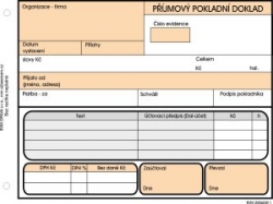 T.911 příjmový pokladní doklad 2x50