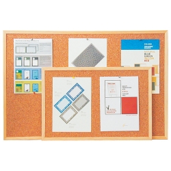 tabule korková 40x60  dřevěný rám