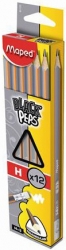 Tužka grafitová MAPED BLACK PEPS H