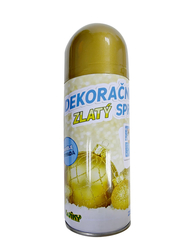 Sprej dekorativní zlatý 250ml 031768