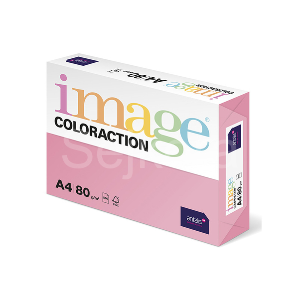 xerografický papír  Coloraction  80g A4 Coral  starorůžová