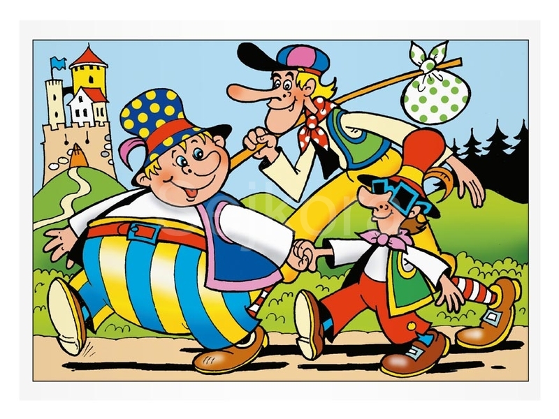 Omalovánky MFP Naše pohádky