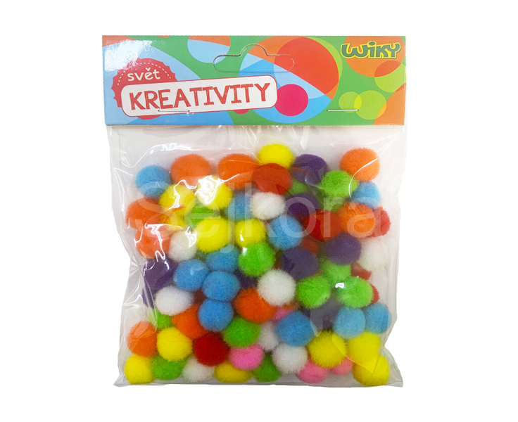 Pom pom 15mm, 100ks    011810