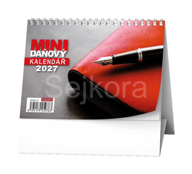 Stolní kalendář - MINI daňový kalendář BSA8