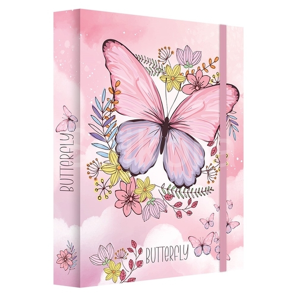 Box na sešity A4 Jumbo MAX S9 Butterfly