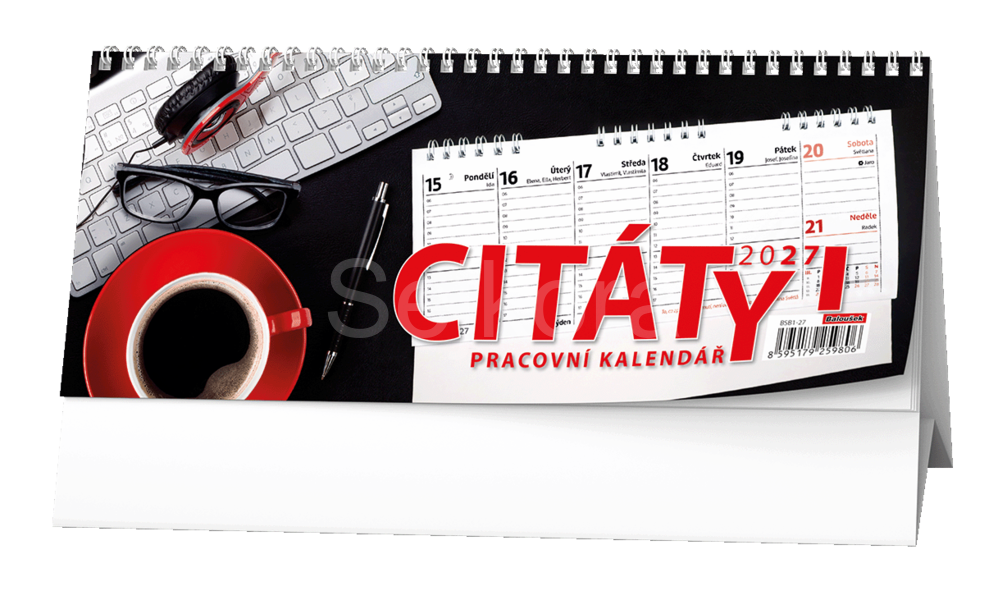 Stolní kalendář - Pracovní kalendář CITÁTY I BSB1