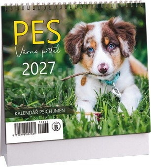 Kalendář Pes - věrný přítel mini 